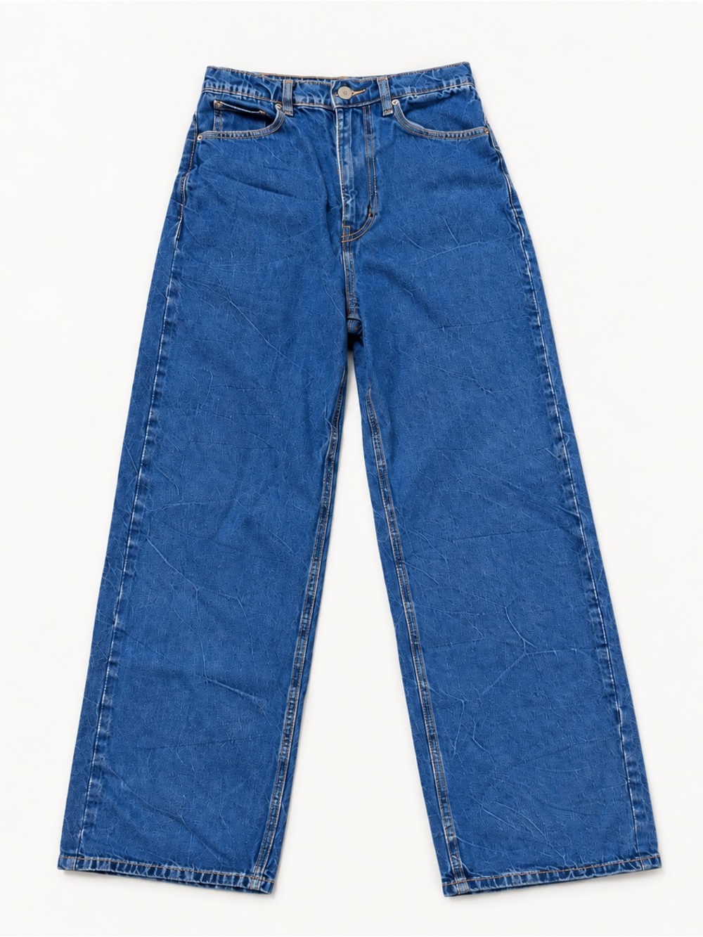 BDG Urban Outfitters Wide Leg Jeans 26 High Rise Light Wash